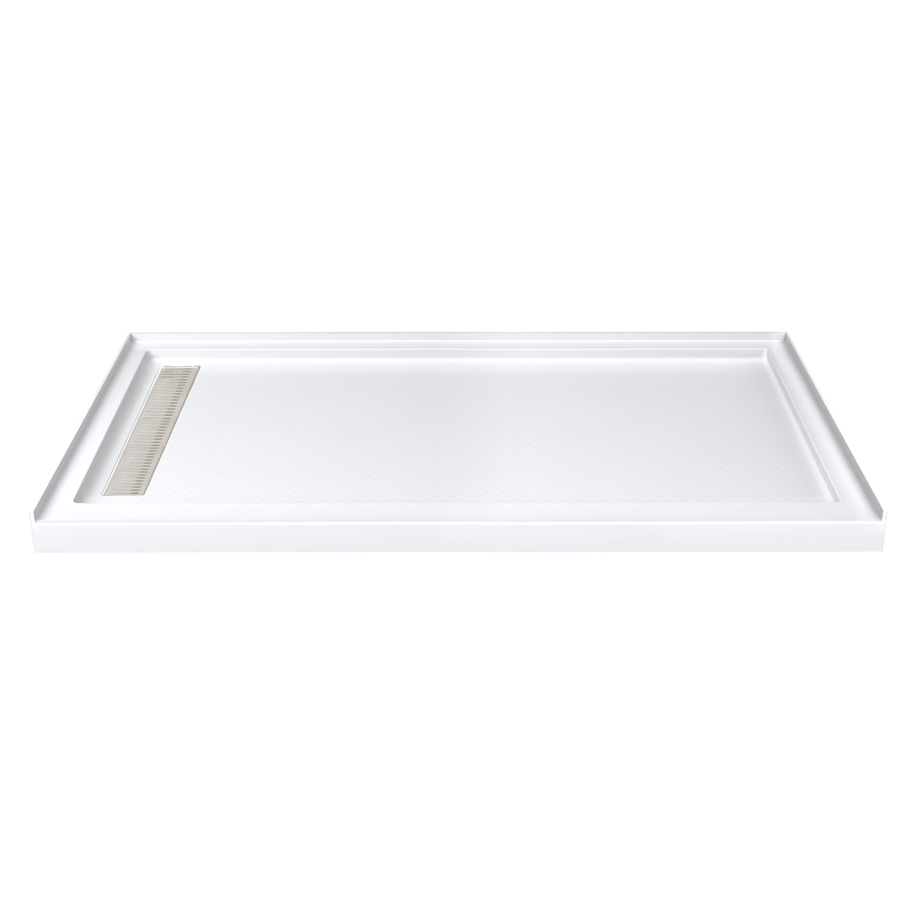 Base de douche en alcôve