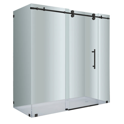 Turin Vertiges Frameless Sliding Shower Door Enclosure