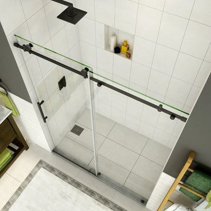 Mirage Frameless Sliding Alcove Shower Door