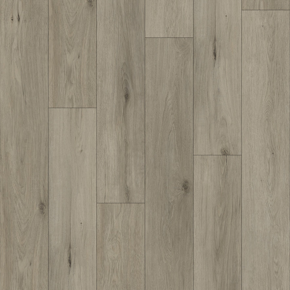 SPC Vinyl Plank Flooring 5.5mm - Grey - 7.2"x48" (23.9 sq. ft. per case)