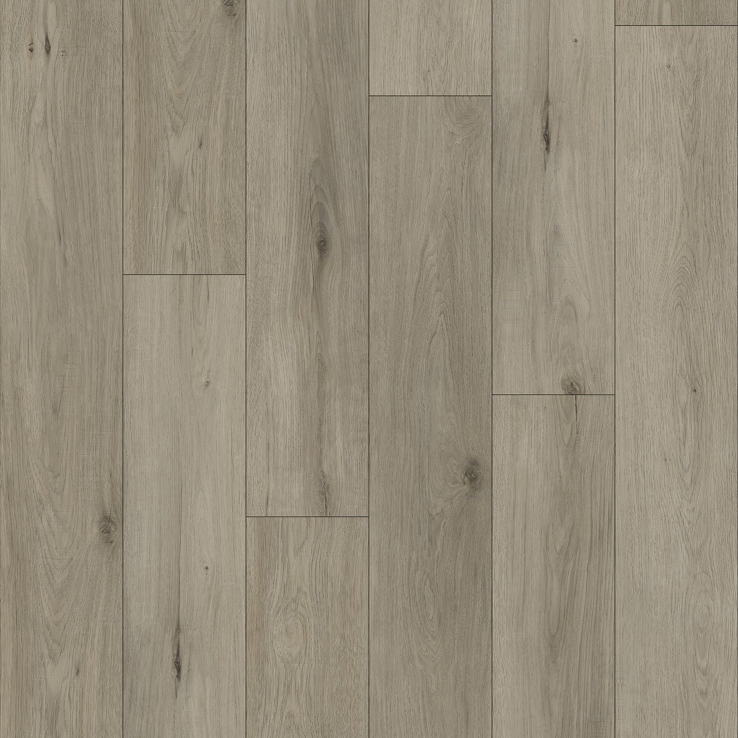 SPC Vinyl Plank Flooring 5.5mm - Grey - 7.2&quot;x48&quot; (23.9 sq. ft. per case)