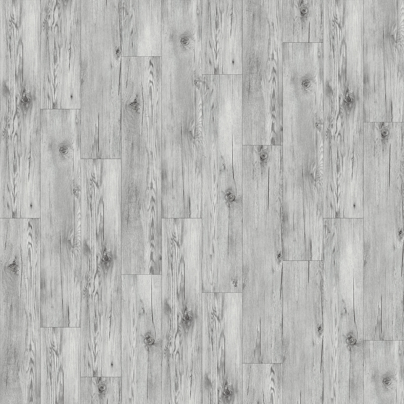 Planches de vinyle SPC 5,5 mm – Gris – 7,2&quot; x 48&quot; (23,9 pi2 par boîte)