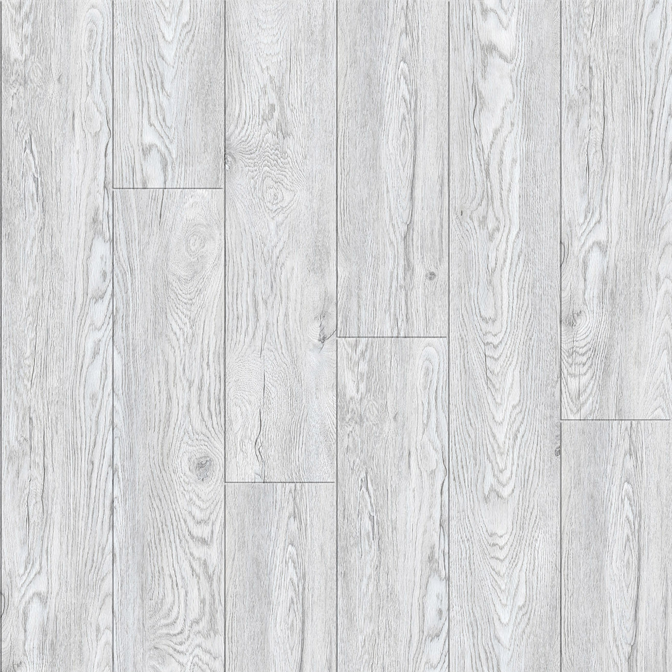 Planches de vinyle SPC 5,5 mm – Chêne Nuageux – 7,2&quot; x 48&quot; (23,9 pi2 par boîte)