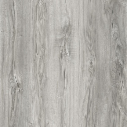 SPC Vinyl Plank Flooring 5.5mm - Light Grey - 7.2&quot;x48&quot; (23.9 sq. ft. per case)