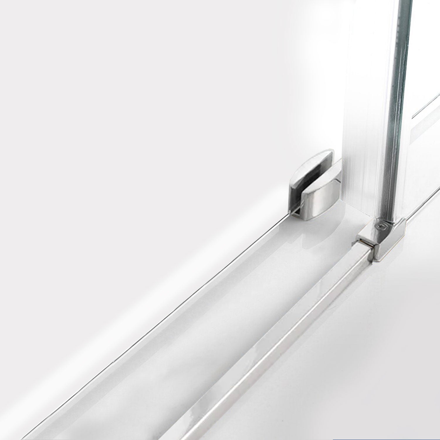 Turin Vertiges Frameless Sliding Shower Door Enclosure