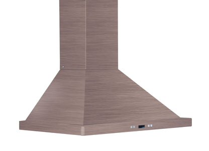 Turin Casino Bronze Wall Mounted Range Hood