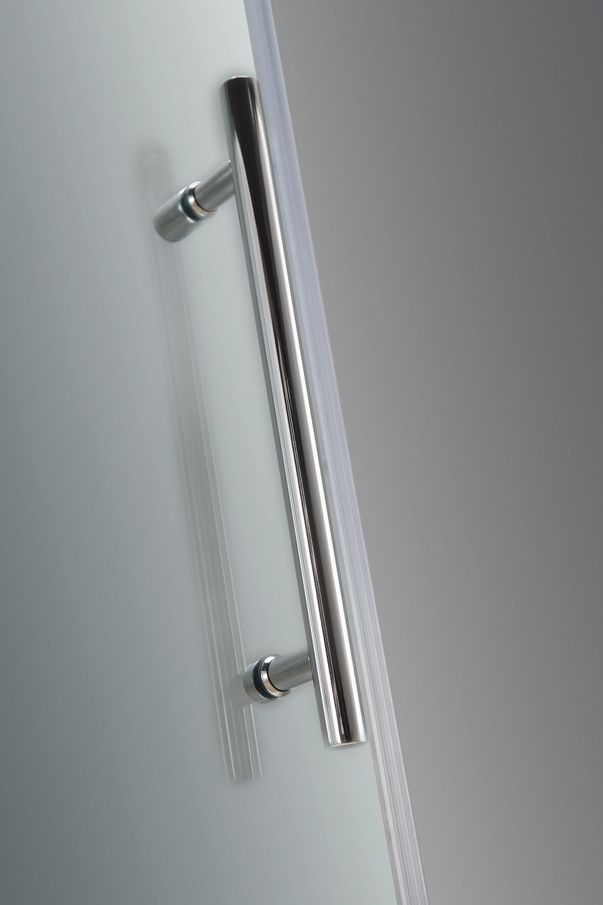 Turin Catane Shower Door Handle Chrome