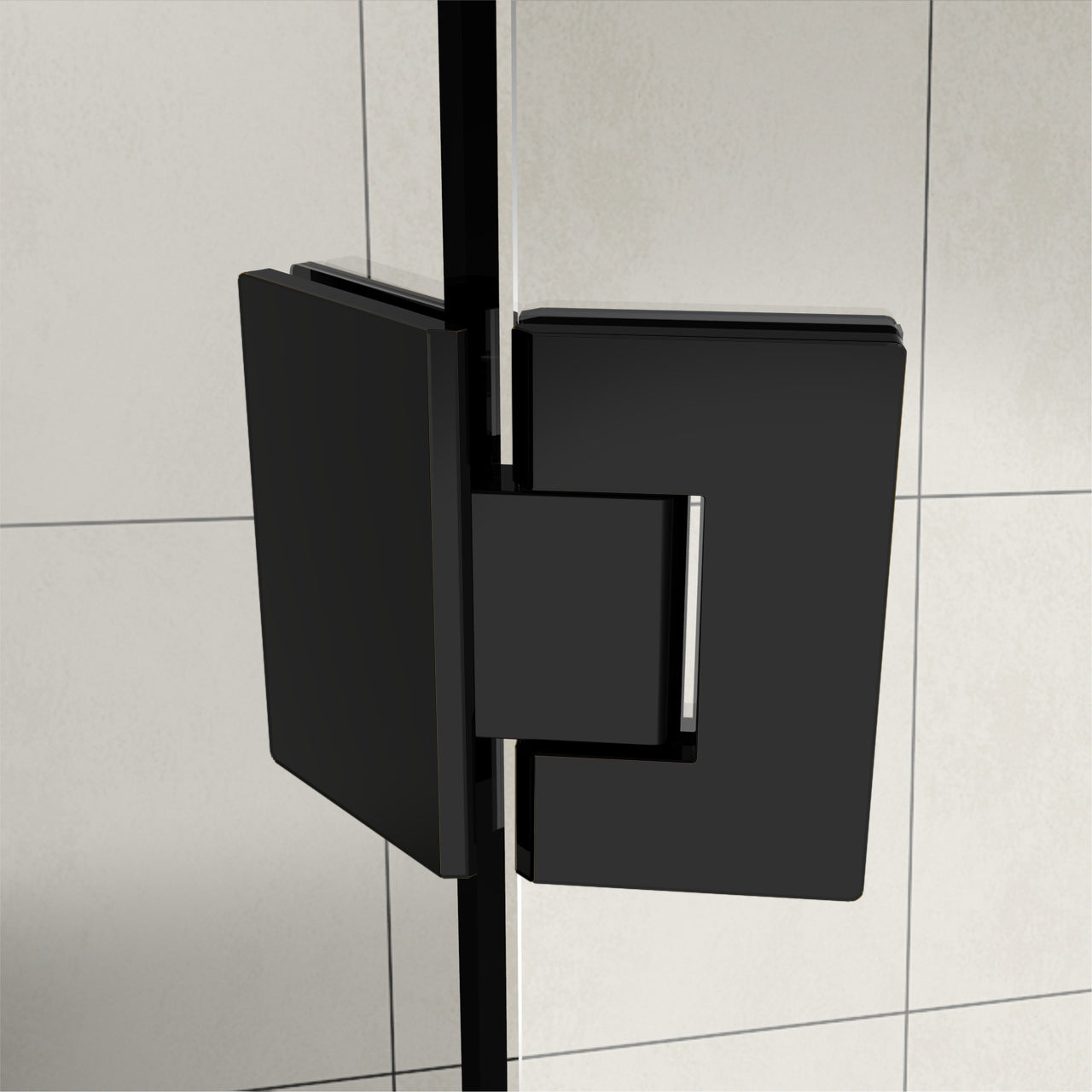 Ensemble de douche pivotante néo-angle sans cadre Tampa